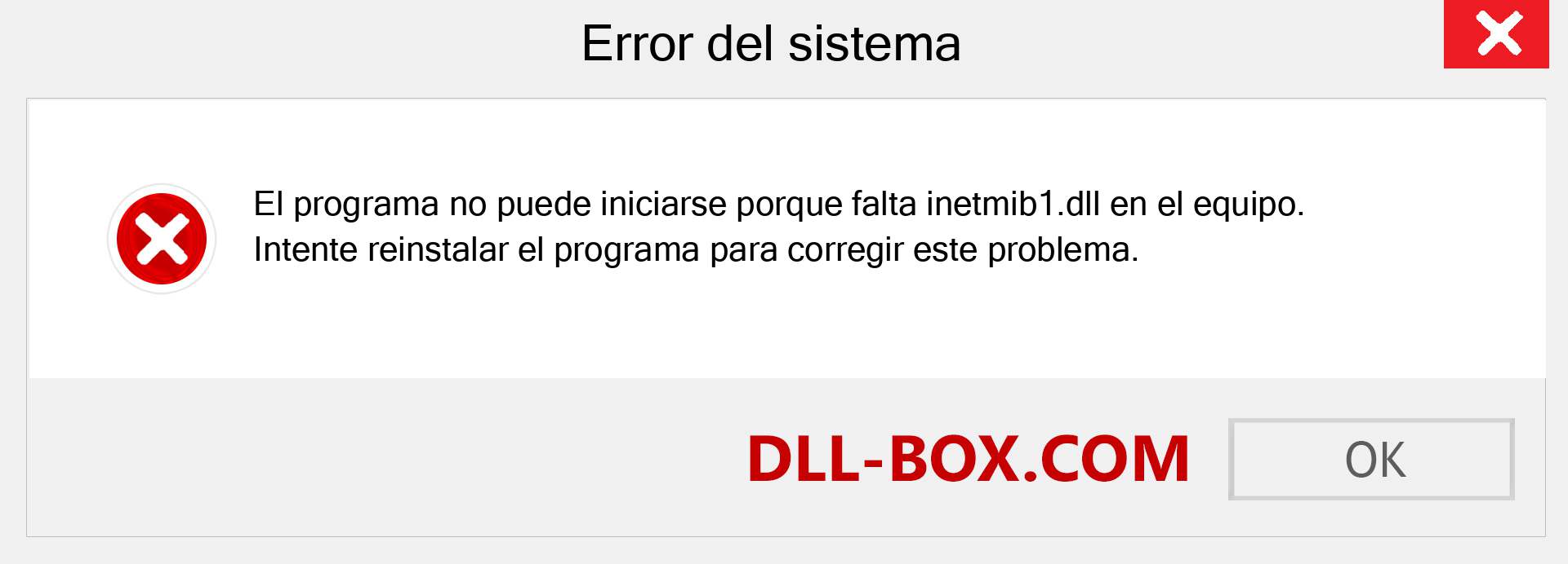 ¿Falta el archivo inetmib1.dll ?. Descargar para Windows 7, 8, 10 - Corregir inetmib1 dll Missing Error en Windows, fotos, imágenes