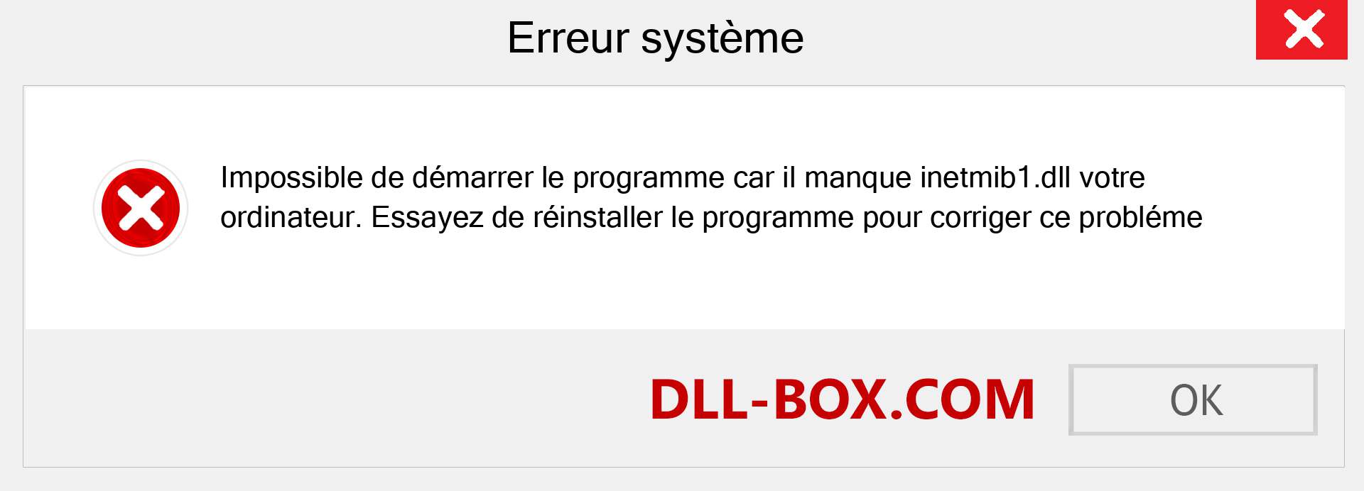 Le fichier inetmib1.dll est manquant ?. Télécharger pour Windows 7, 8, 10 - Correction de l'erreur manquante inetmib1 dll sur Windows, photos, images